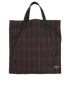 Striped Shopping Tote, front view